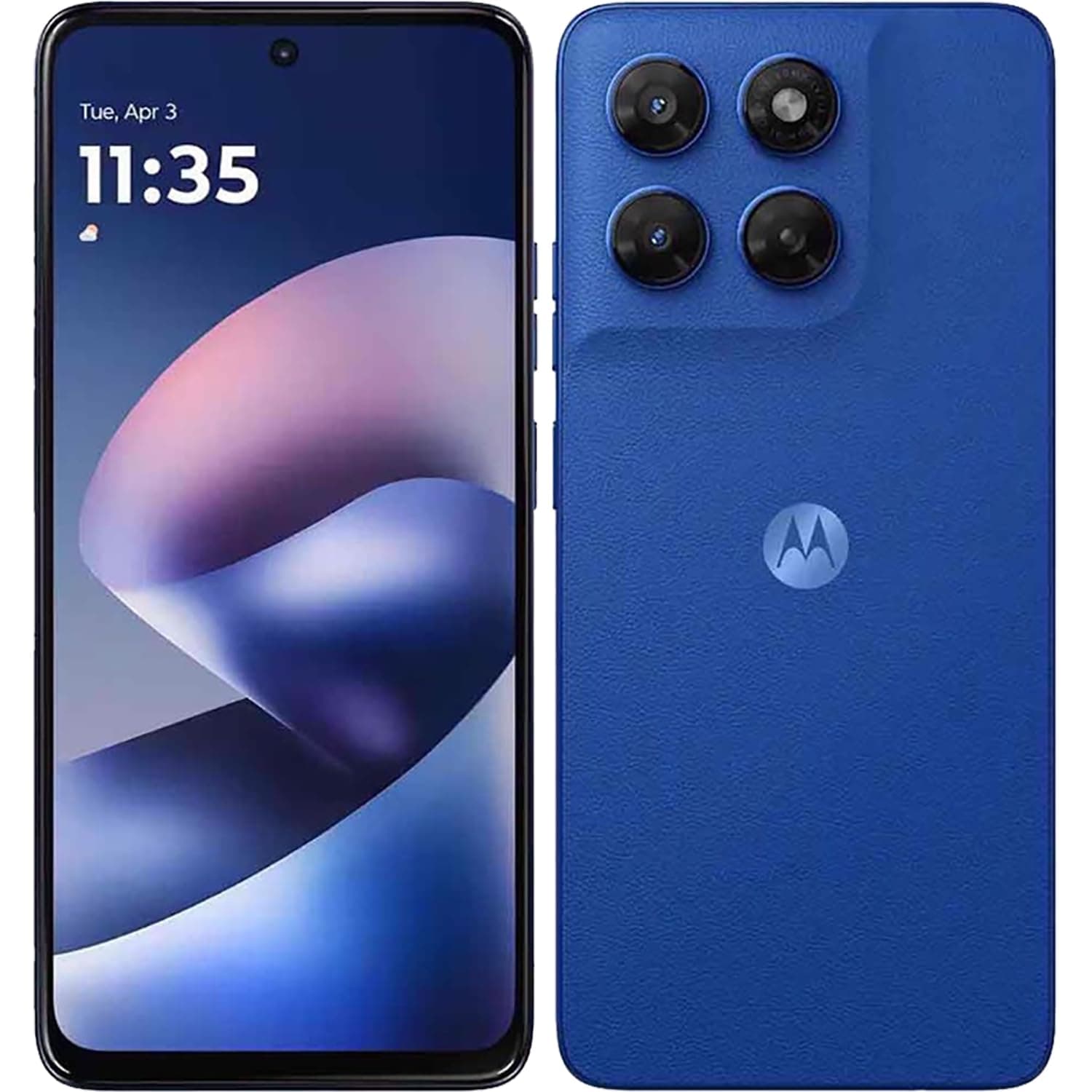 Motorola Moto G37 Dual-SIM 128GB ROM + 4GB RAM (GSM Only | No CDMA) Factory Unlocked 5G Smartphone (Pantone Nautical Blue) - International Version