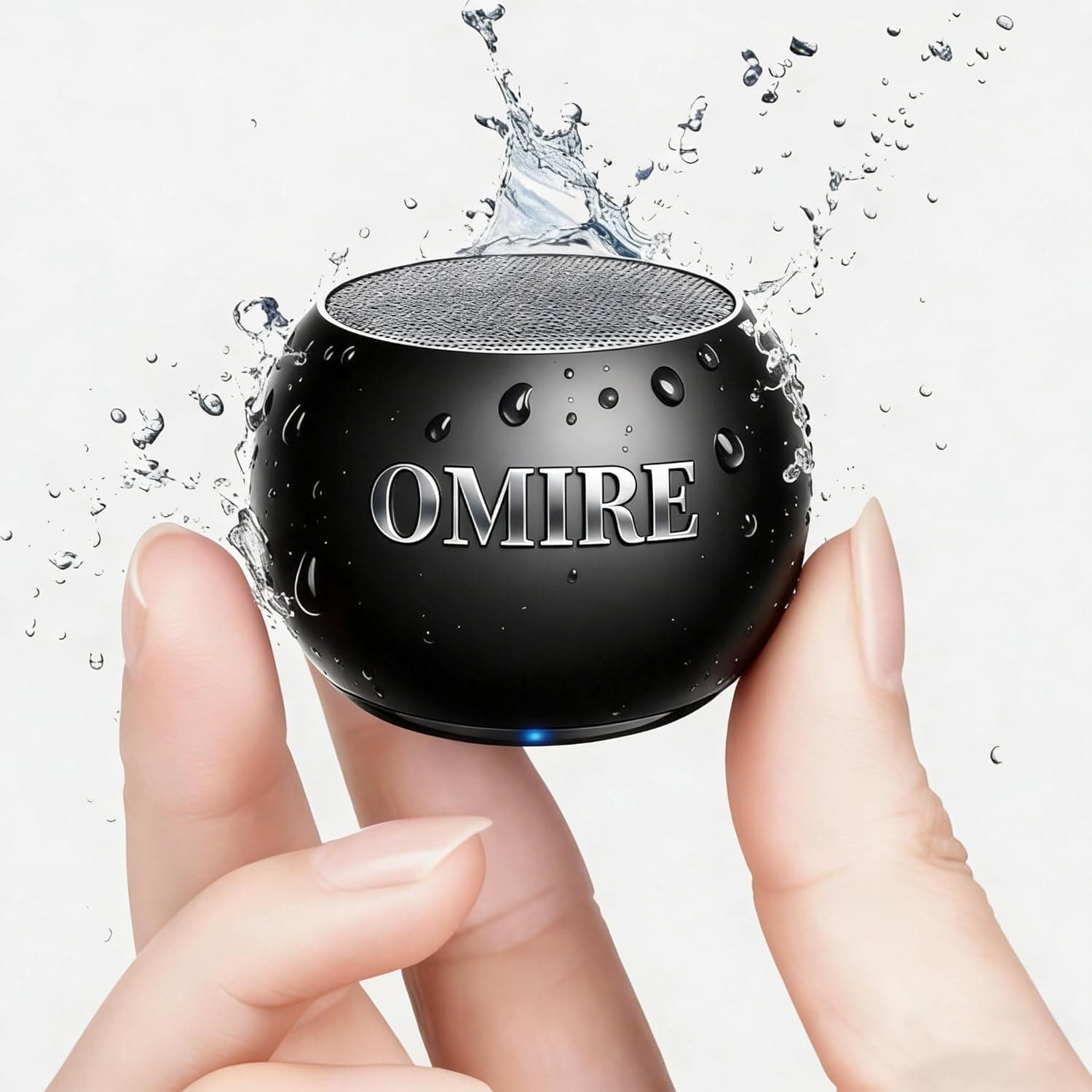 OMIRE Portable Bluetooth Speakers mini Wireless Bluetooth Speaker,Bluetooth 5.3, Mini Speaker with Lanyard Easy to Carry, Brief Design, IPX4 Waterproof Speaker