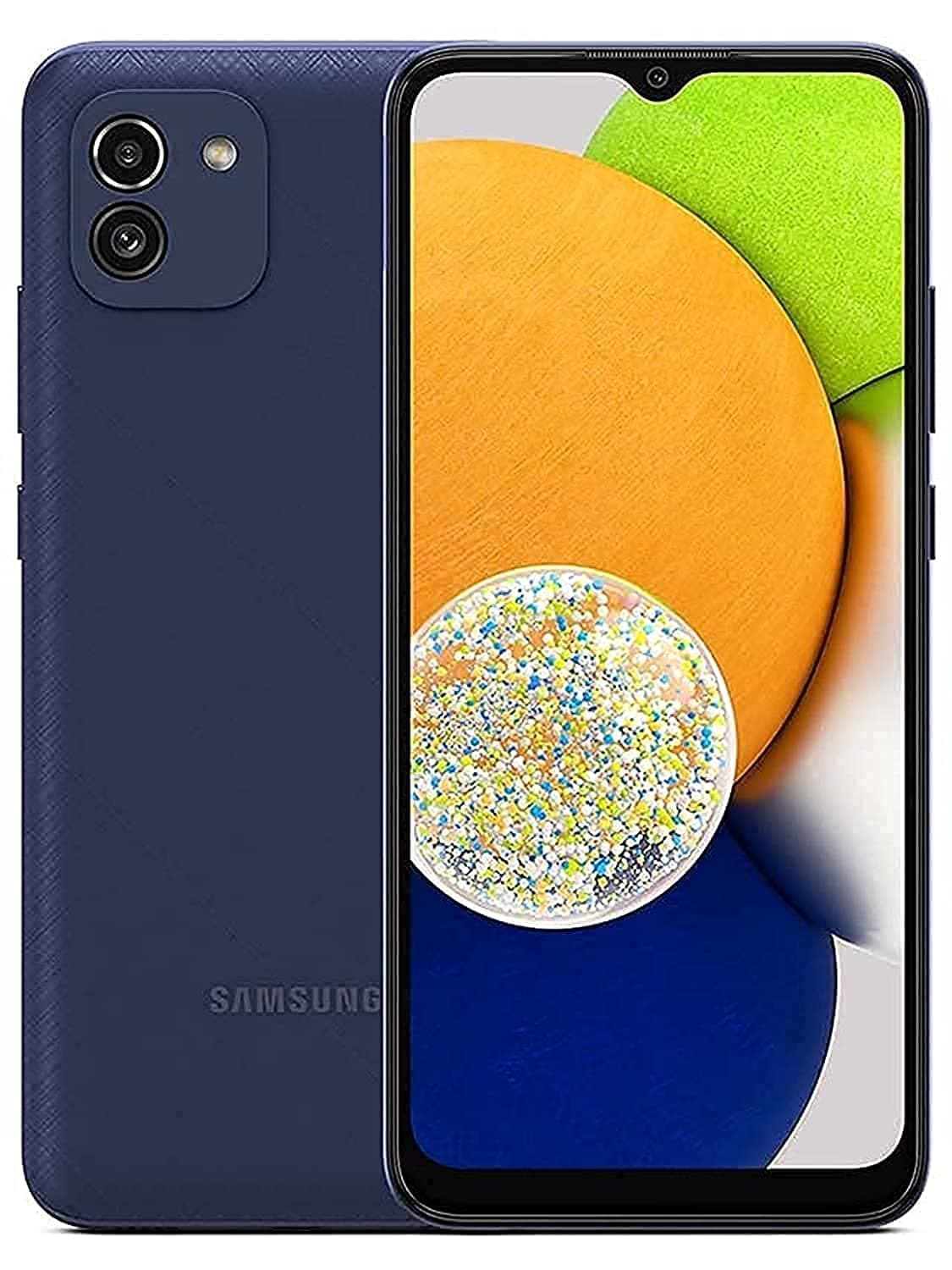 Samsung Galaxy A03 Dual SIM 32GB +3GB RAM (A035FDS) Blue, International Version