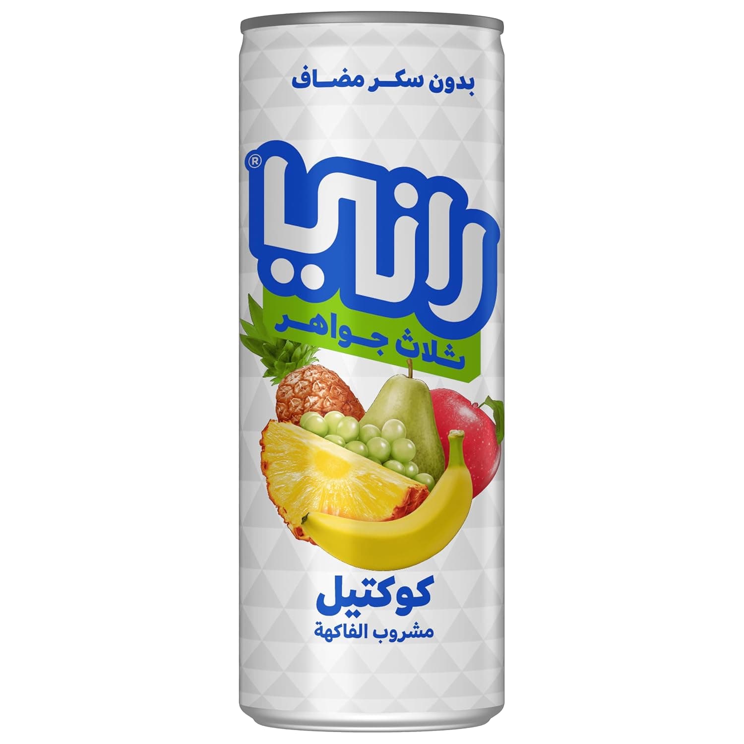 Rani Three Jewels Can, No Added Sugar, 100% Cocktail Drink, 240 ml - Pack of 1