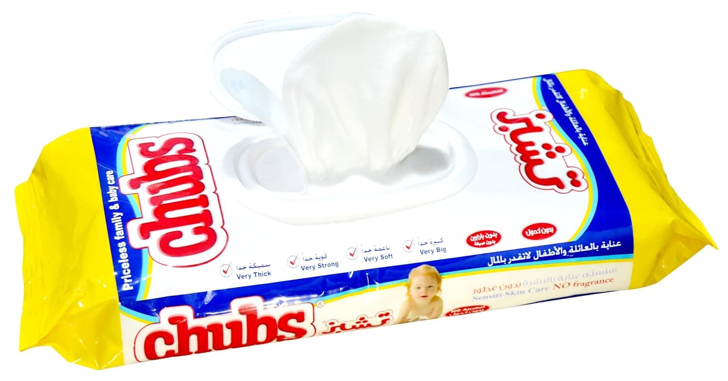 Chubs Baby Sensiti Skincare 40`s wipes