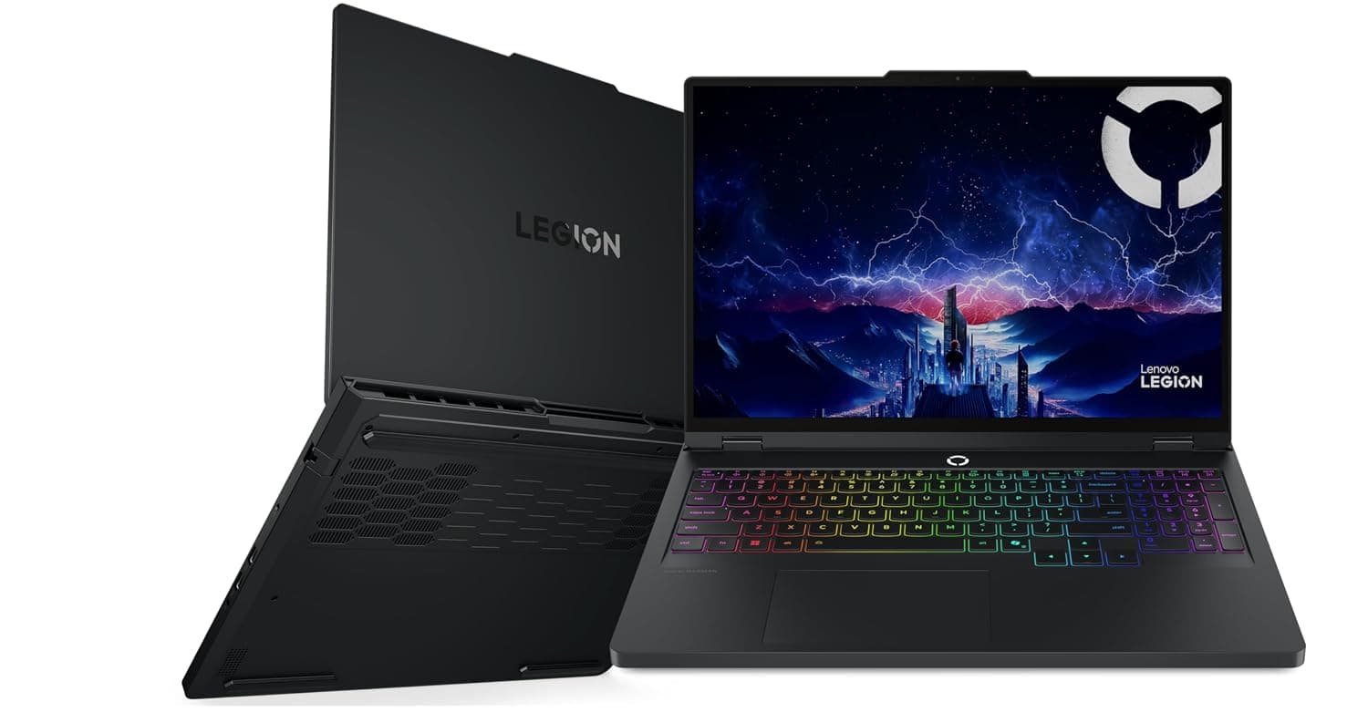 Lenovo Legion Pro 5 16IAX10 | Intel Core Ultra 7 255HX, NVIDIA RTX 5060 8GB, 32GB RAM, 1TB SSD, 16" 2560x1600 165Hz OLED Display, Win11 Eclipse Black [83F30020AX]