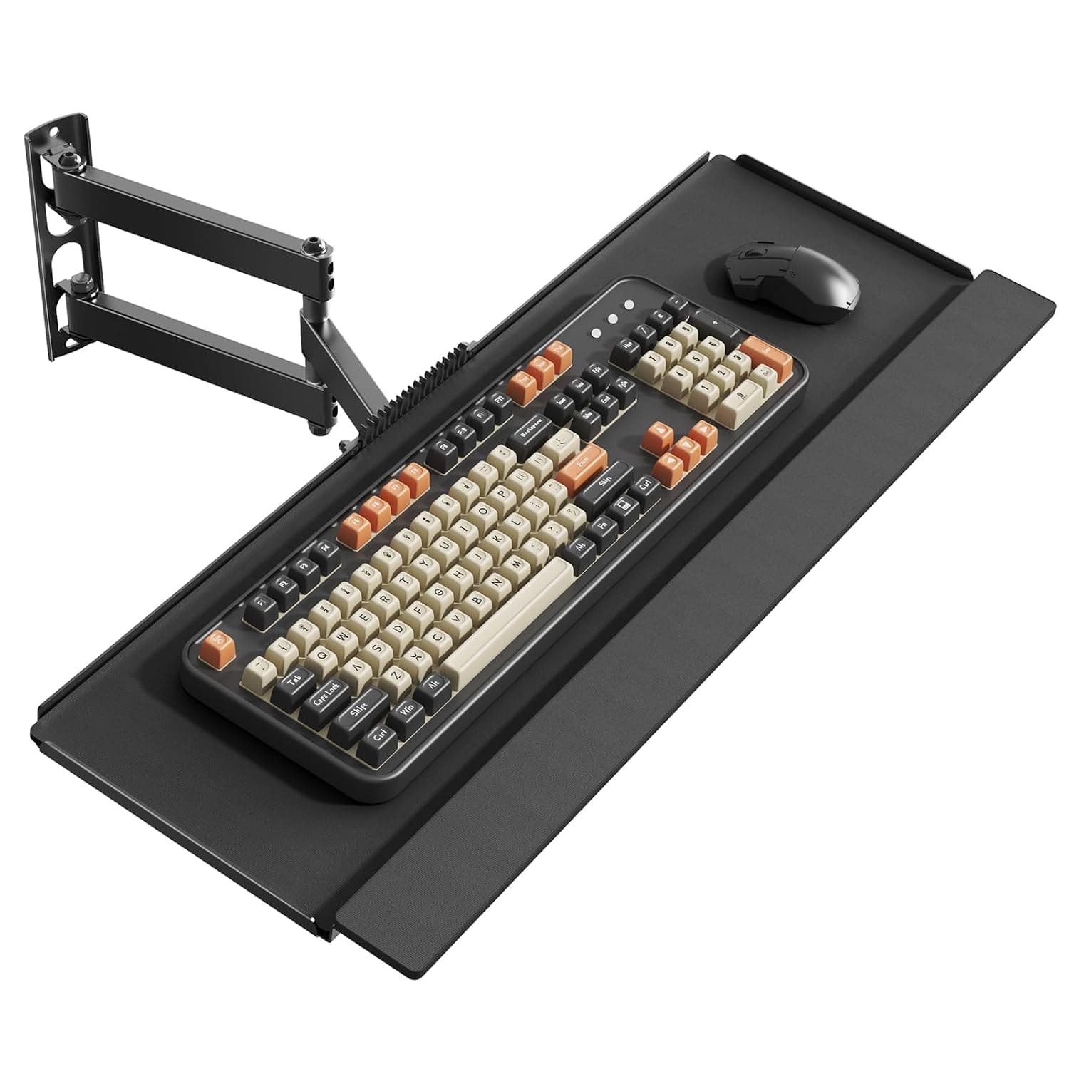 26" Wall-Mounted Keyboard and Mouse Tray