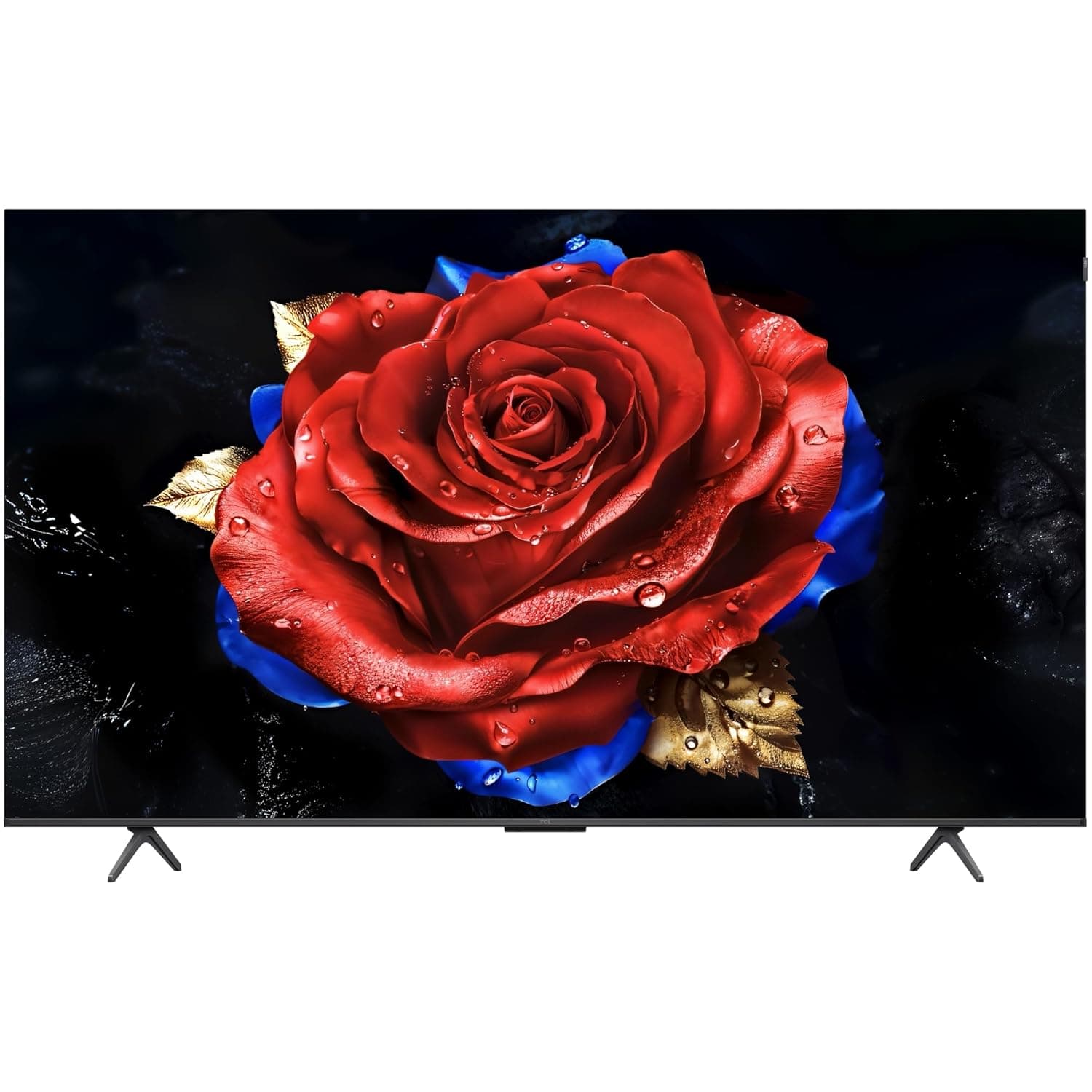 TCL 55T8C-UK 55" 4K 144Hz Gaming QLED Onkyo 2.1 Dolby Atmos Google TV with Dolby Vision & HDR 10+ BBC iPlayer (2025 New Model)