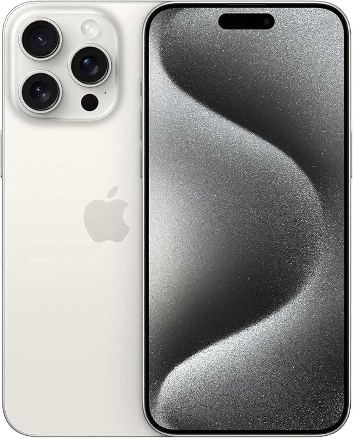 Apple (Refurbished) iPhone 15 Pro Max (256 GB) - White Titanium