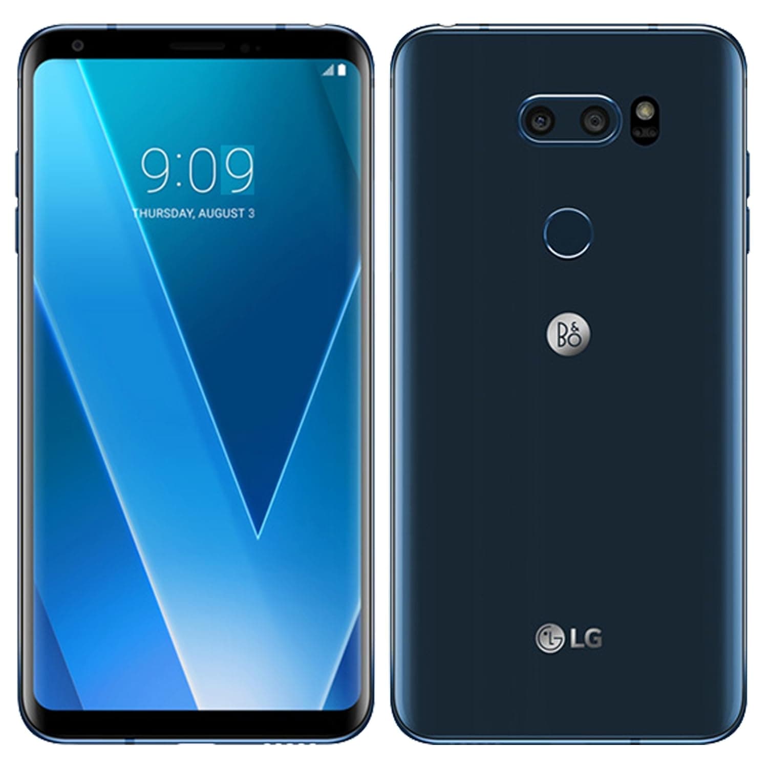 LG V30 H930 64GB (GSM Only, No CDMA) Factory Unlocked 4G/LTE Smartphone (Moroccan Blue) - European Version