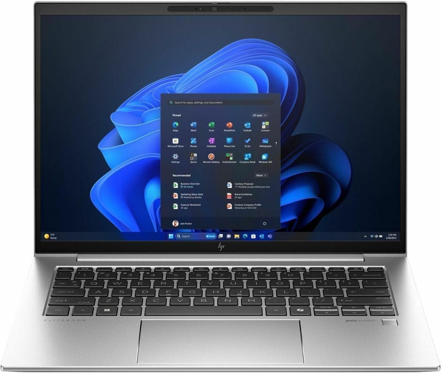 HP EliteBook 840 G11 (Latest Model) 14" Notebook - Intel Core Ultra 7 155U - 32 GB - 512 GB SSD - Silver - FHD+ (1920 x 1200) Windows 11 Pro