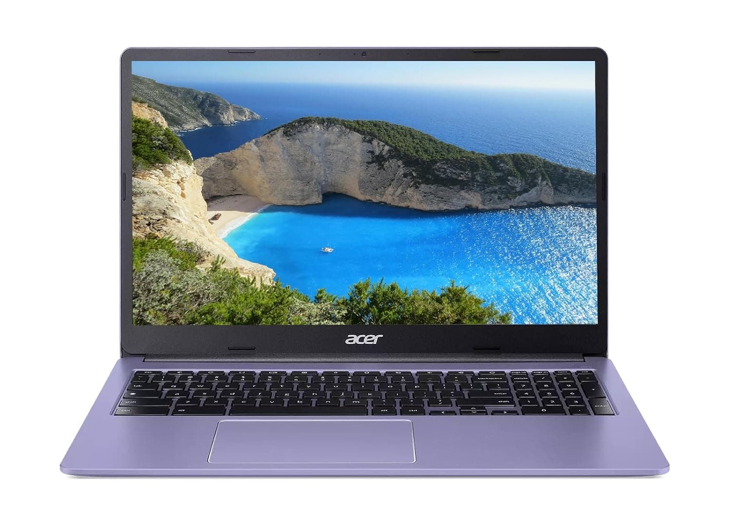acer 15" HD IPS Chromebook, Intel Celeron Processor Up to 2.79GHz, 4GB DDR4 Ram, 64GB Storage, Ultra-Fast WiFi, Chrome OS, Iris, Renewed