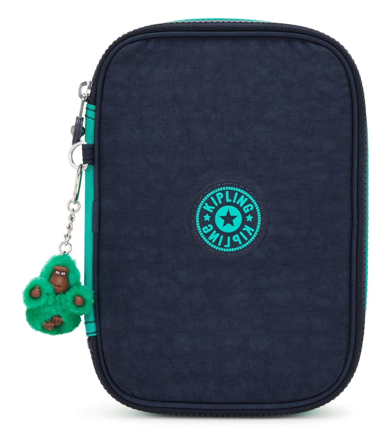 Kipling 100 Pens Large Pencil Case, Blue Green