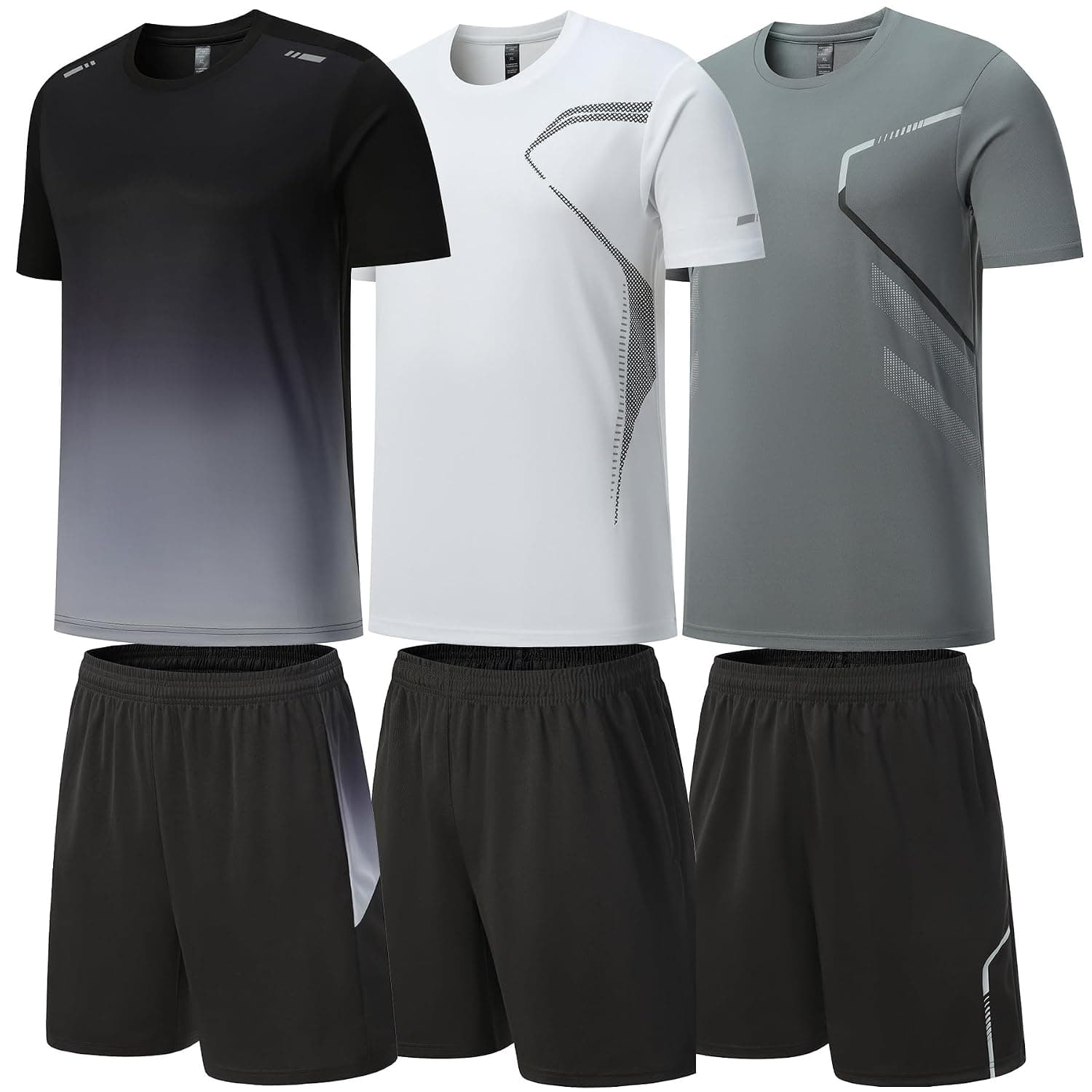 BOOMCOOL mens 6801 6802 6803 Shorts Set (pack of 6)