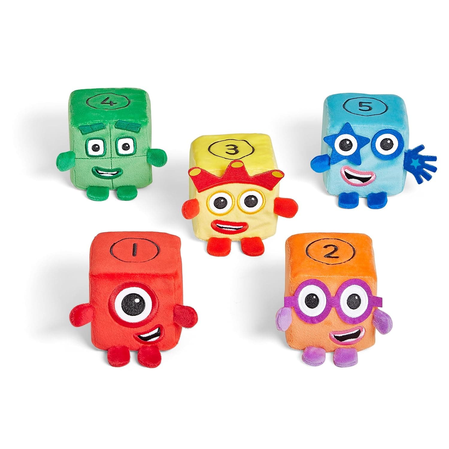 Learning Resources Numberblocks Blockets 1-5 Number Learning Cuddly Toy Set