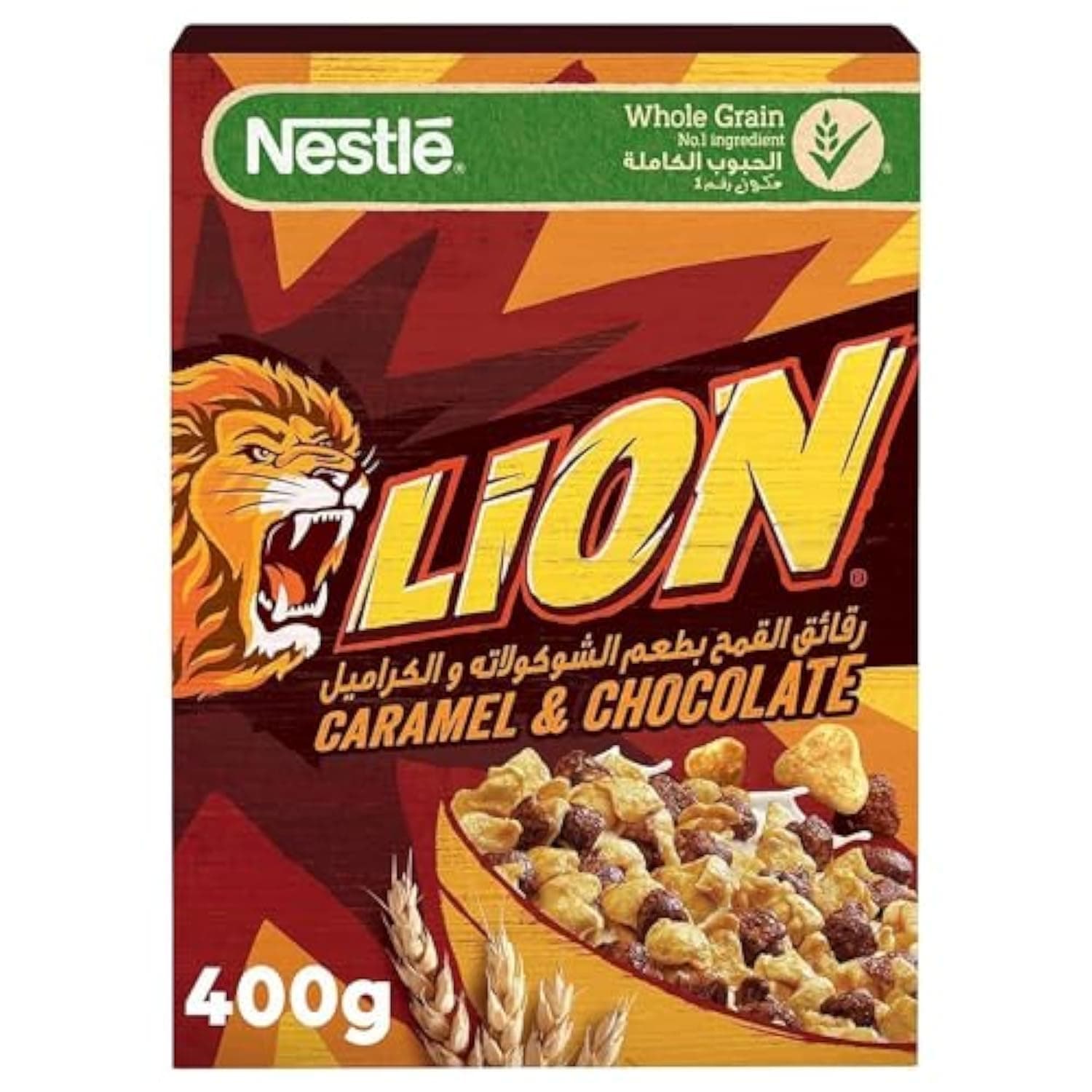 Nescafe Nestle Lion Breakfast Cereal, 400 g, Red