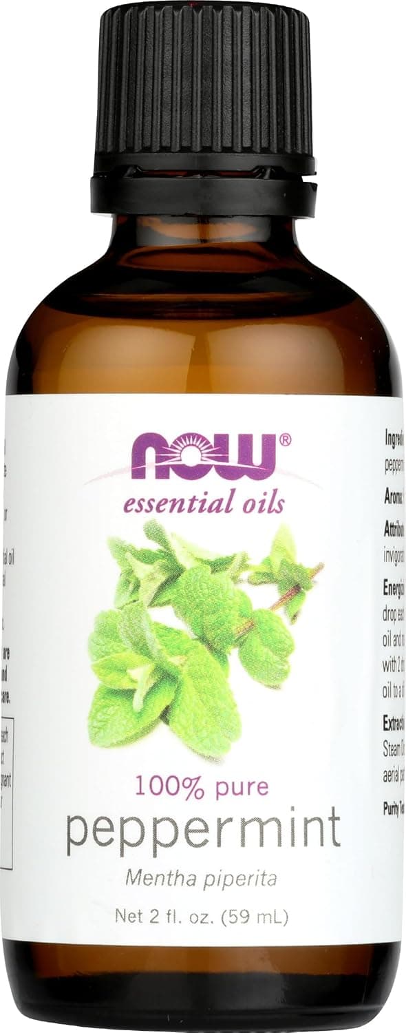 Now Foods - Pure Essential Oil Peppermint 2 Fl. Oz.