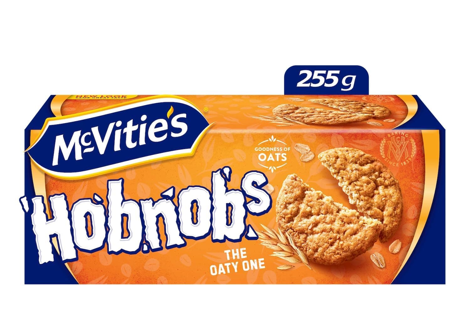 McVities HobNobs Oat Biscuit, 255 g (Pack of 1)
