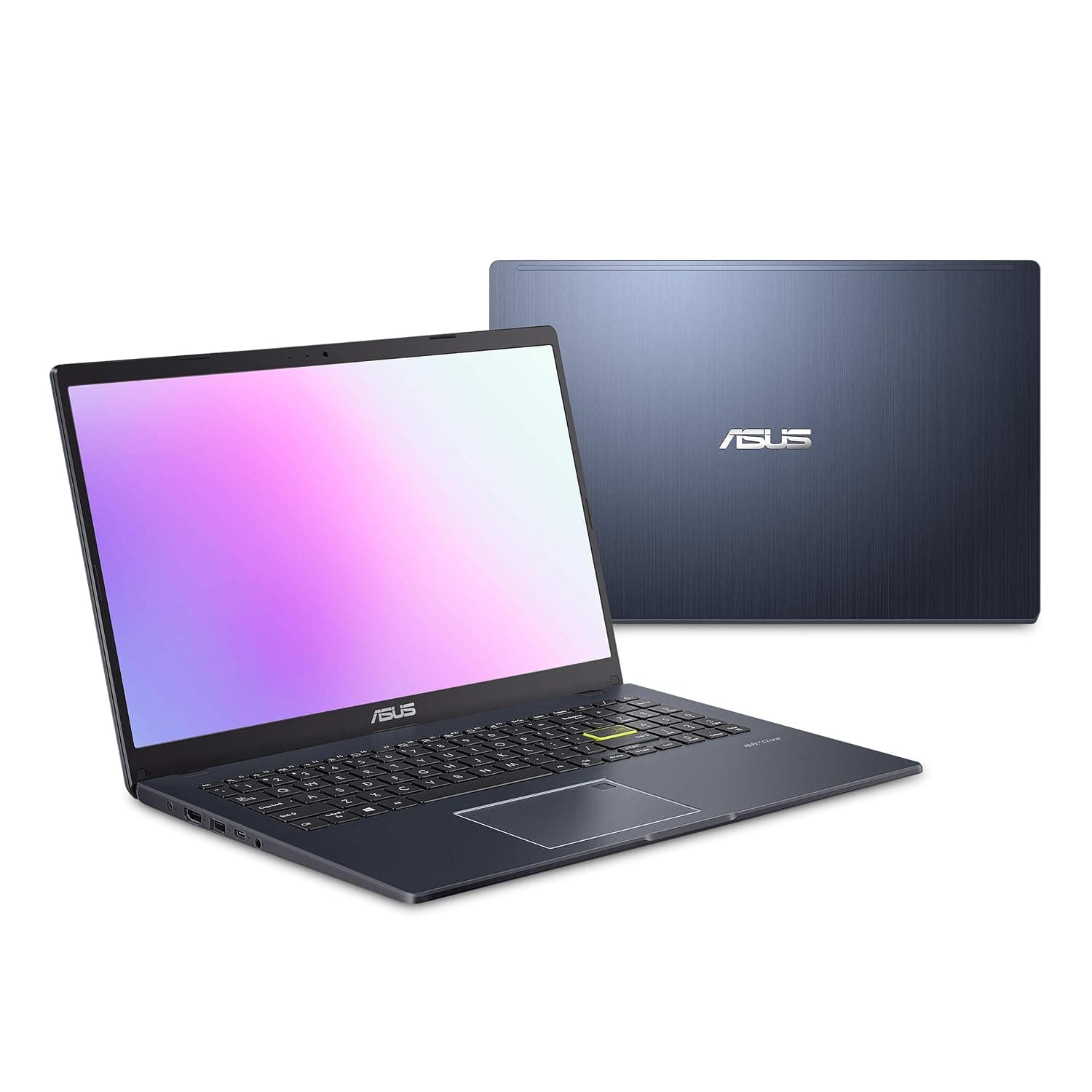 ASUS Laptop L510 Ultra Thin Laptop, 15.6” FHD Display, Intel Pentium Silver N5030 Processor, 4GB RAM, 128GB Storage, Windows 11 Home in S Mode, 1 Year Microsoft 365, Star Black, L510MA-DH21