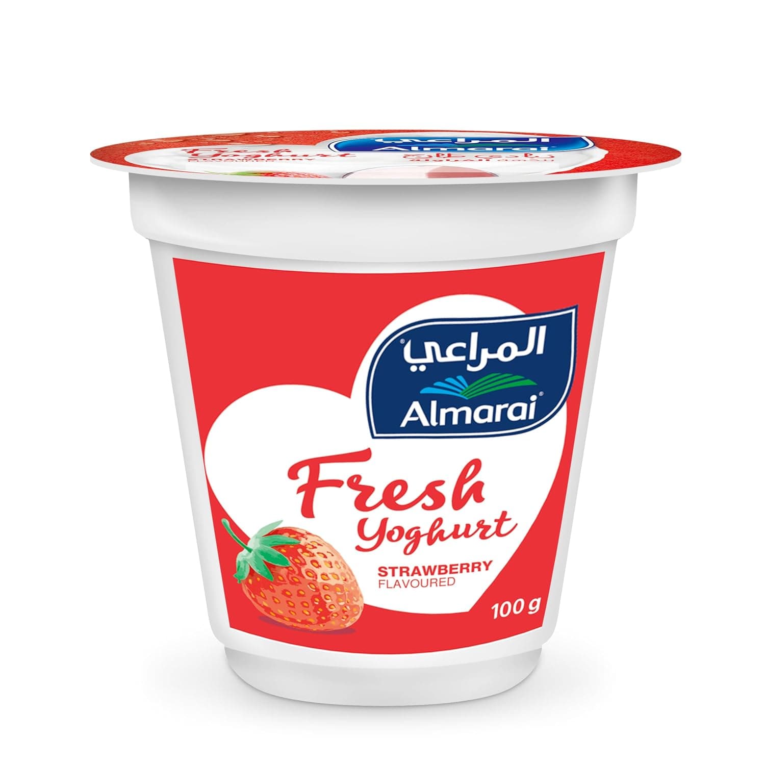 Almarai Fresh Maher Strawberry Flavoured Yoghurt, 100 gm