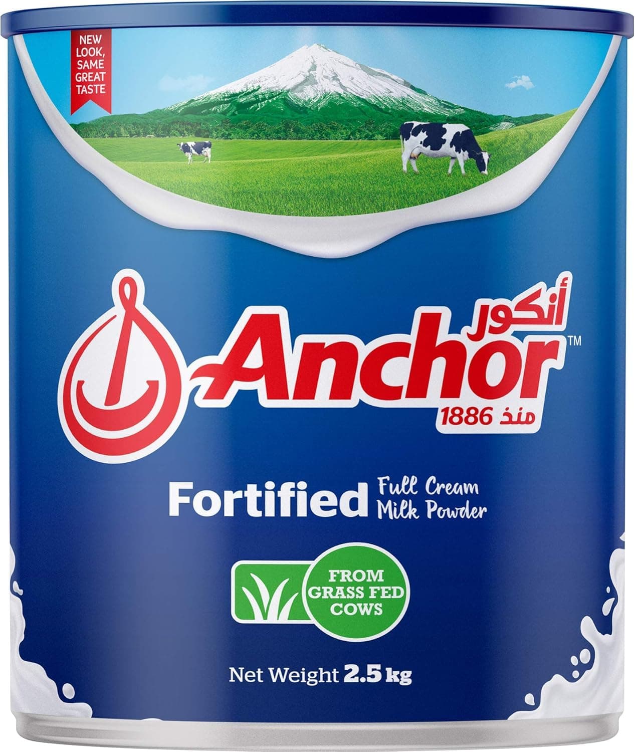 Anchor Full Cream Milk Powder Tin, 2.5 Kg