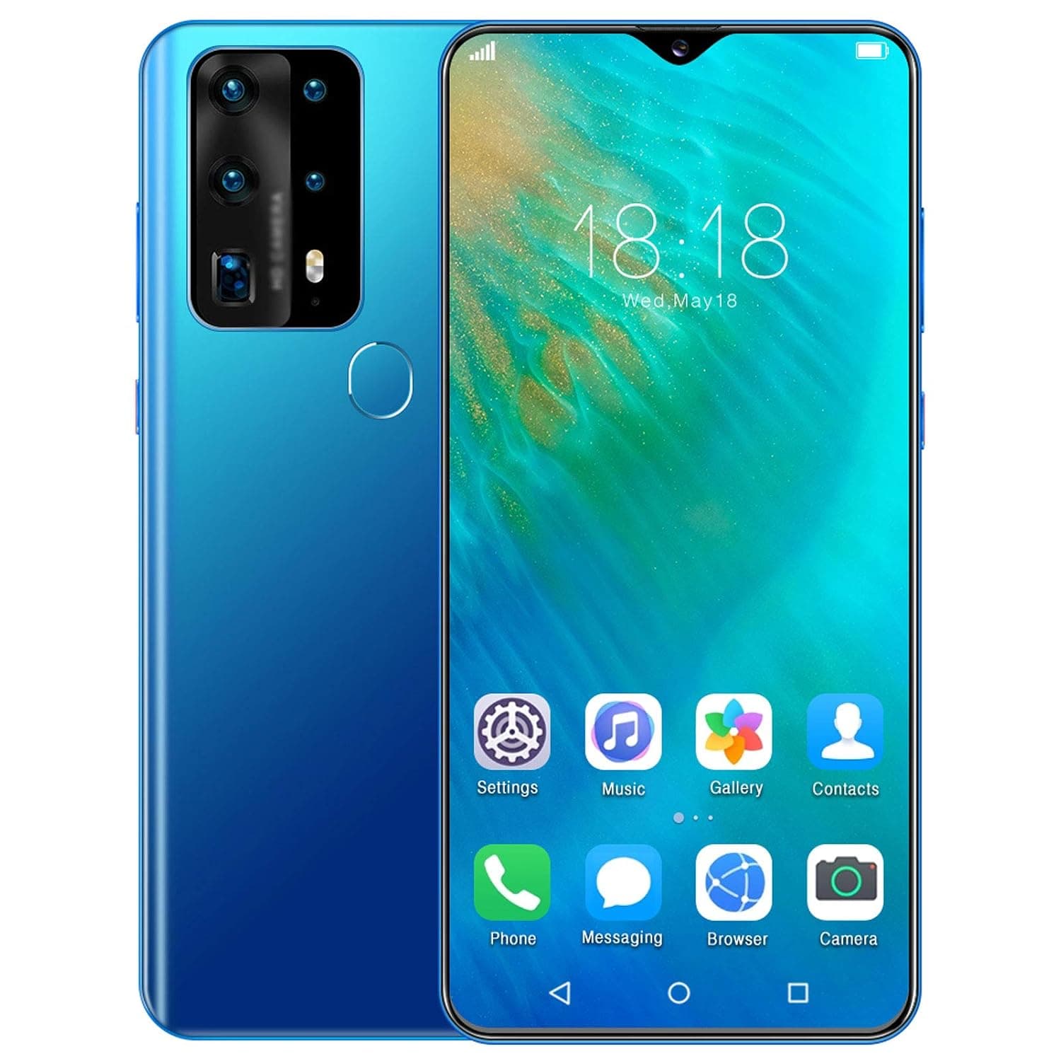 Cell Phones,Mobile Phone,Smartphone,Unlocked Fingerprint,7.0 inch HD Display,13MP+14MP Camera,SIM Card,64G,128G.