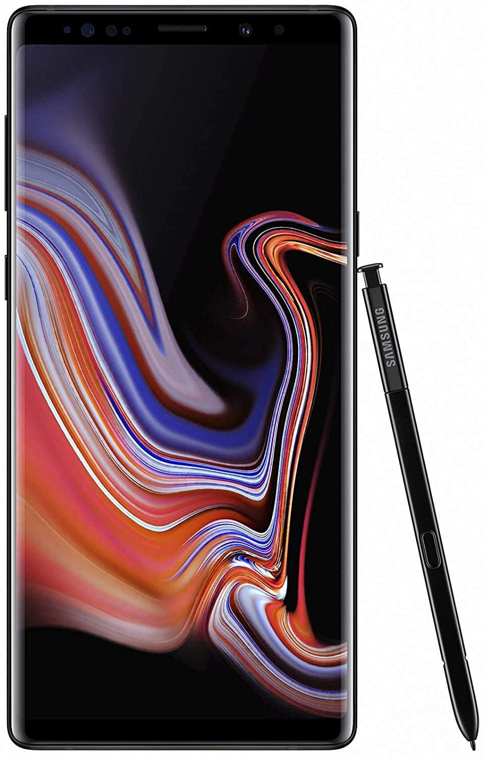 Samsung Galaxy Note9 128GB (Single-SIM) SM-N960F (GSM Only, No CDMA) Factory Unlocked 4G/LTE Smartphone - International Version (Midnight Black)