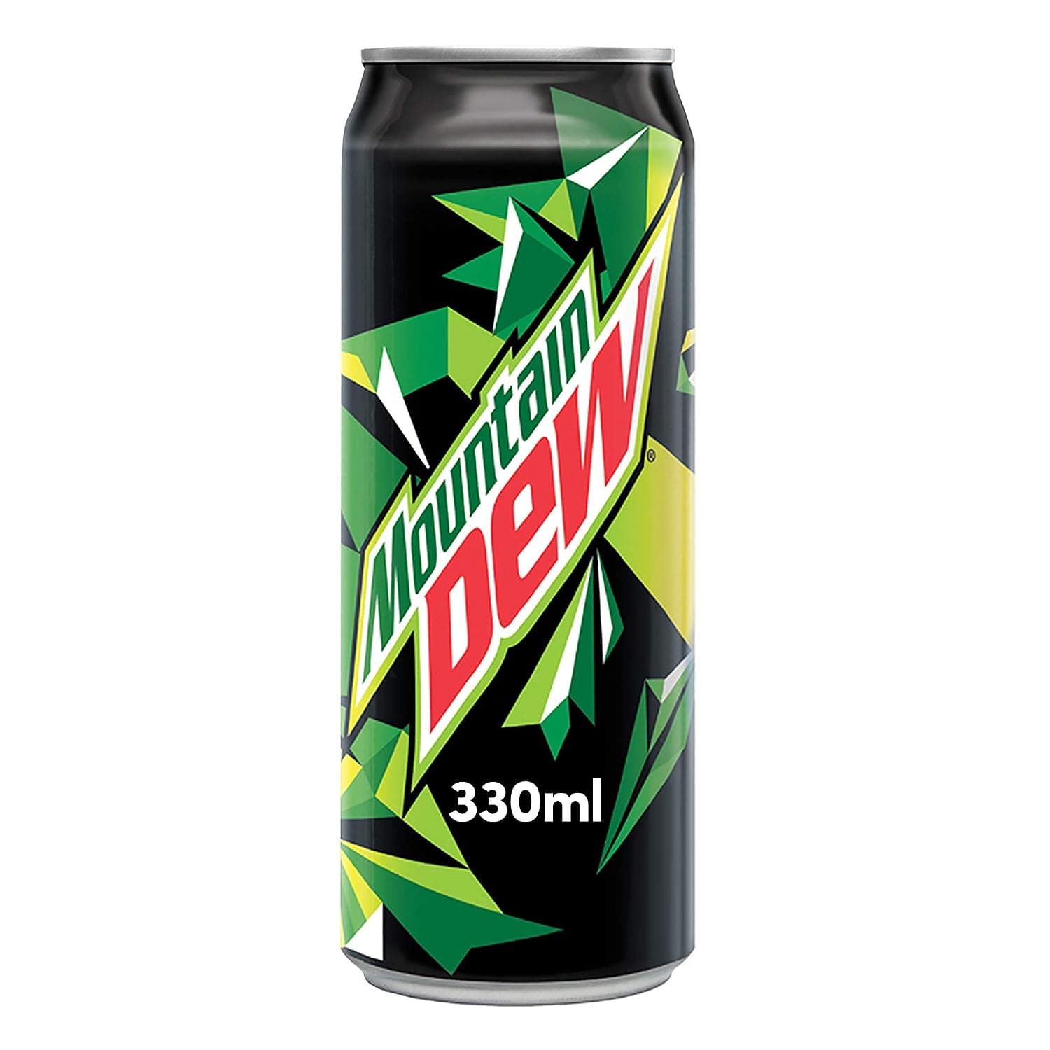 Mountain Dew Soft Drink, Cans, 330 ml