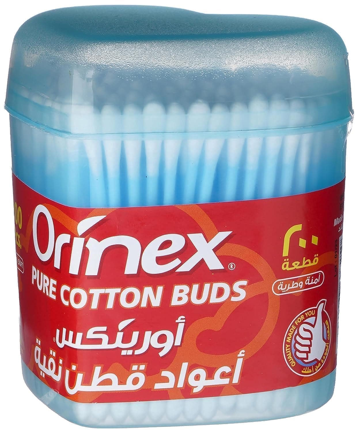 Orinex Cotton Buds Standard Tip200 Pcs