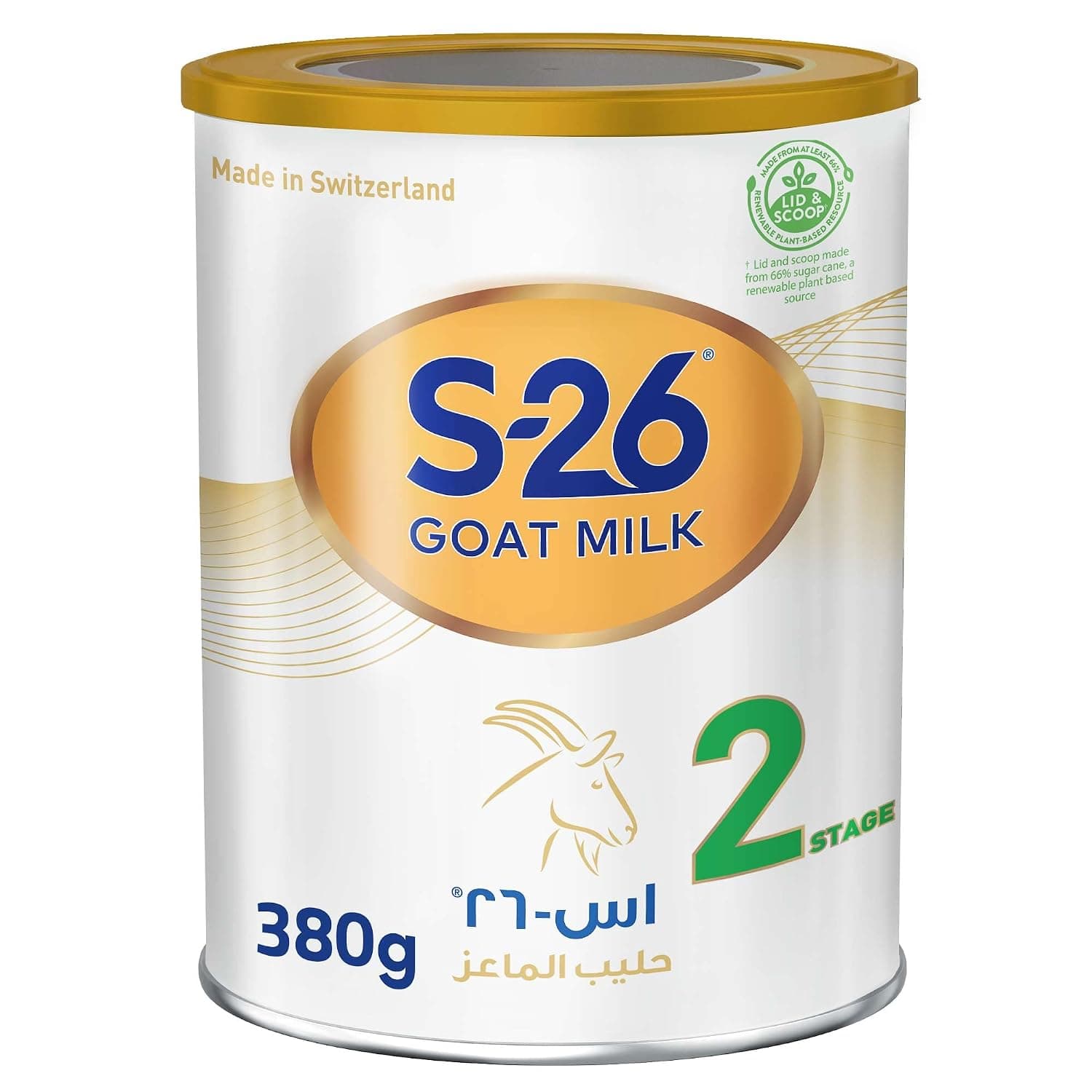 S26 Goat Milk Stage 2, Follow on Infant Formula, From 6 to 12 Months, 380g