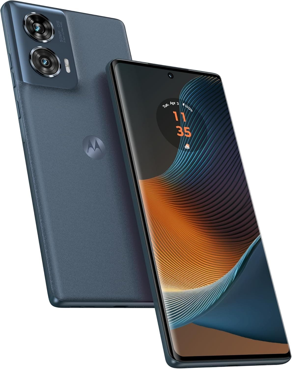 MOTOROLA Edge 50 Fusion 5G | 12GB RAM + 256GB Storage | 50MP OIS Camera | 6.7" 144Hz pOLED | IP68 | 5000mAh Battery | 68W Fast Charging | Android 14 (Marshmallow Blue)