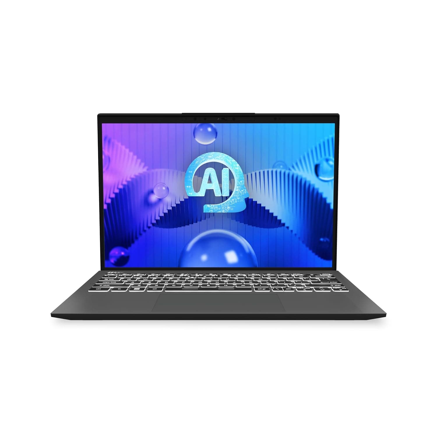 msi Prestige 13 AI Evo Laptop: Intel Ultra 7-155H, 13.3" UHD+ OLED Display, 16GB DDR5, 1TB NVMe SSD, HDMI, MicroSD Card Reader, Win 11 Pro: Stellar Gray A1MG-029US