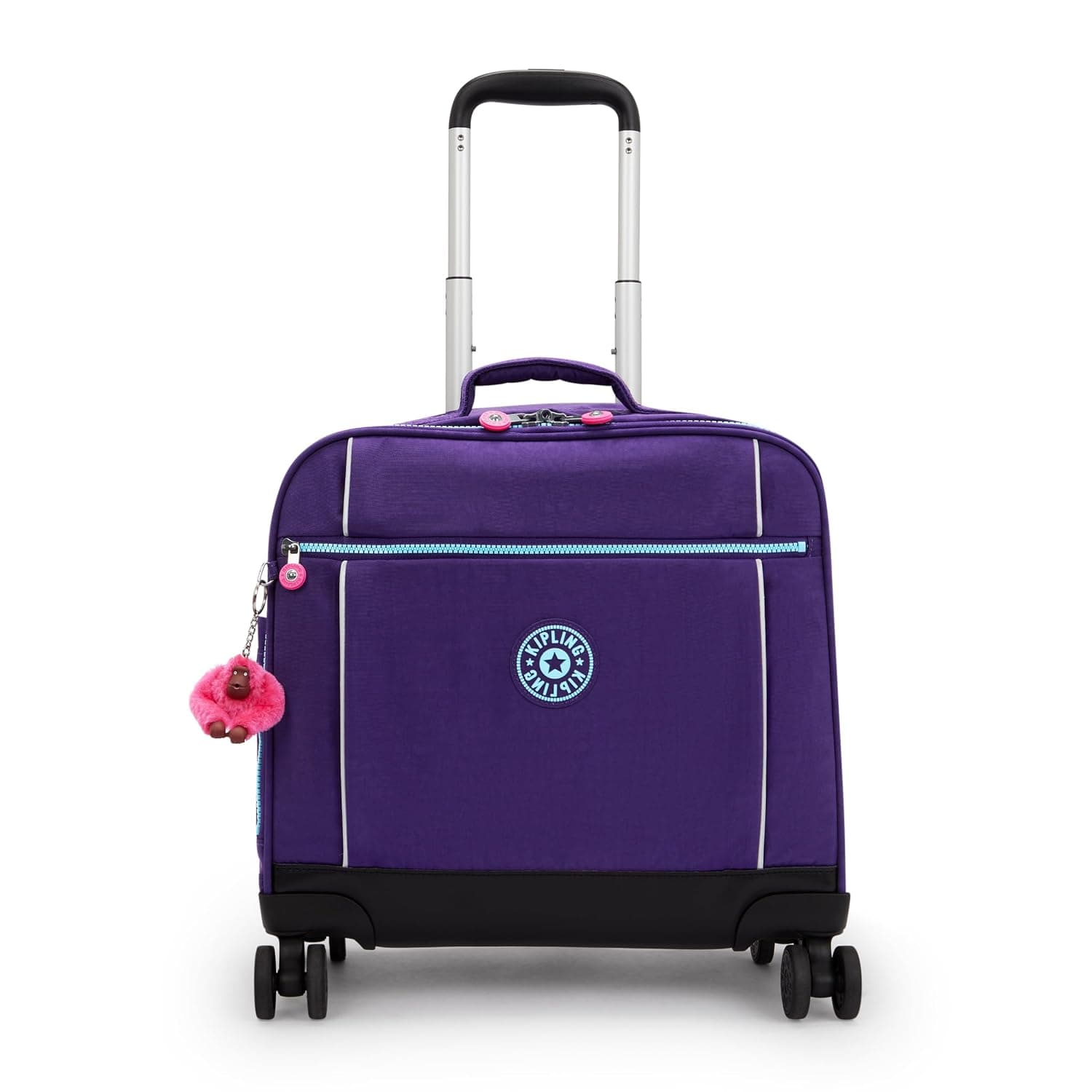 Kipling New Storia Kids' 4-Wheeled School Bag with Laptop Compartment 25 Liter VIP Purple