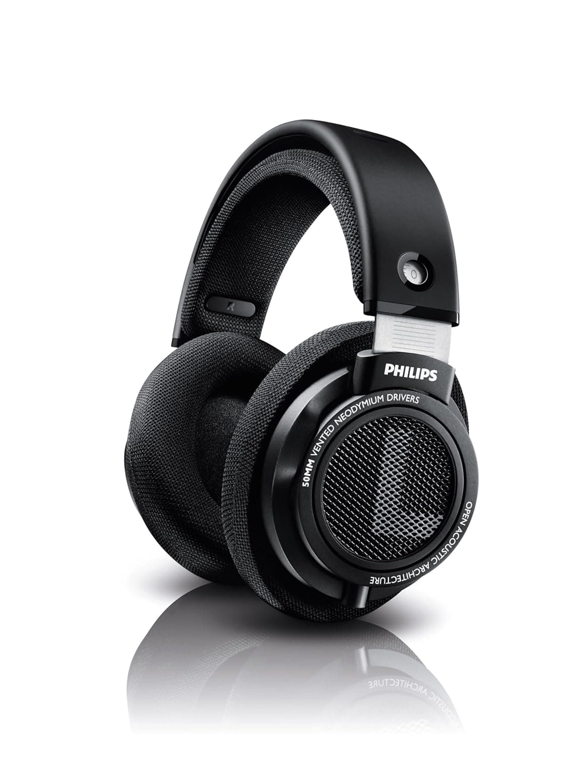 Philips Audio SHP9500 HiFi Precision Stereo Over-Ear Headphones (Black)