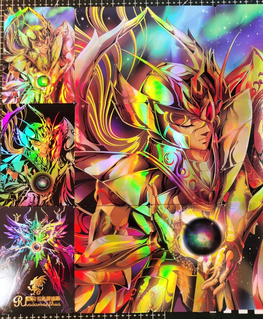 SA-LUX - 12pcs/set Seiya Shaka Тоуs Hobbies Hobby Collectibles Game Collection Anime Cards