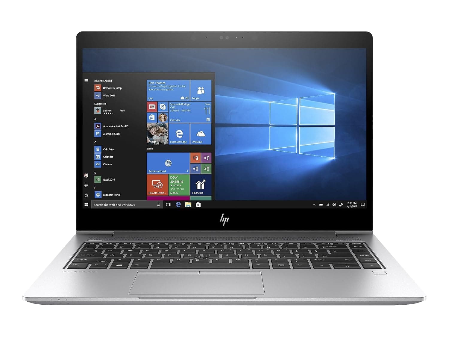 HP EliteBook 840 G5 14-inch Refurbished Laptop, Intel Core i5-8350U, 8GB Memory, 256GB SSD, Windows 11 Professional (J5-840G5A01) (Renewed)
