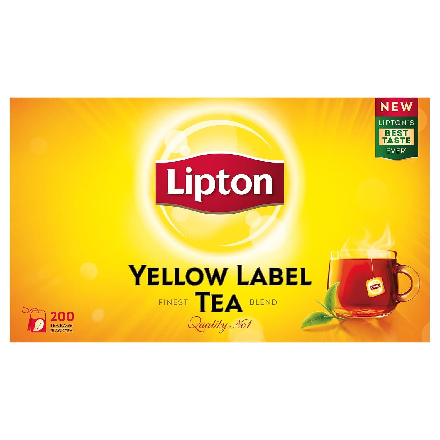 Lipton Yellow Label Black Tea 200 Teabags