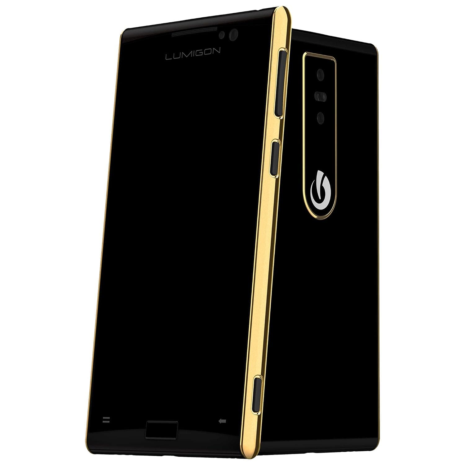 T3 128GB 24 Karat Exclusive Edition Dual-SIM (GSM Only, No CDMA) Factory Unlocked 4G Smartphone (Black/Gold) - International Version