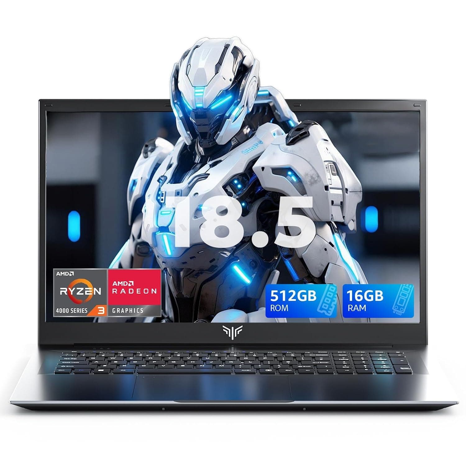 ACEMAGIC 18.5 Inch Laptop, Laptop with 7000 mAh Battery, Ryzen 4300U Maximum Frequency 3.7 GHz, 16 GB DDR4 Memory, 512 GB SSD, Radeon Graphics Cards, Wi-Fi 5 and Bluetooth 5.0