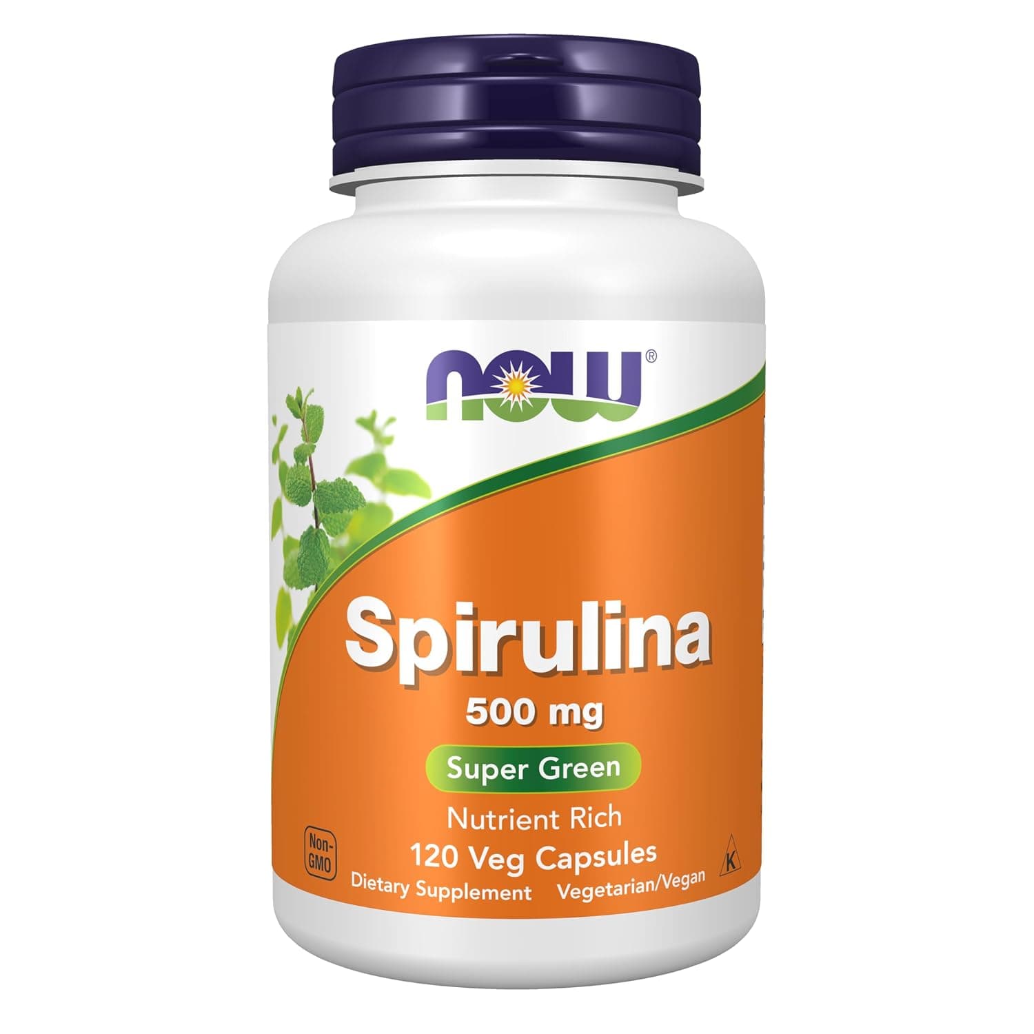 NOW Foods, Certified Organic Spirulina Tablets- 500 (500mg)