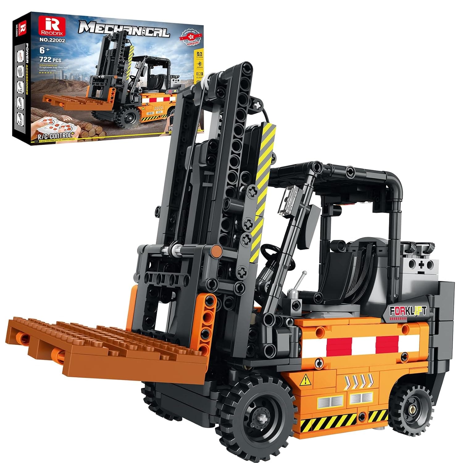 Reobrix Engineering Forklift Construction Kit 22002