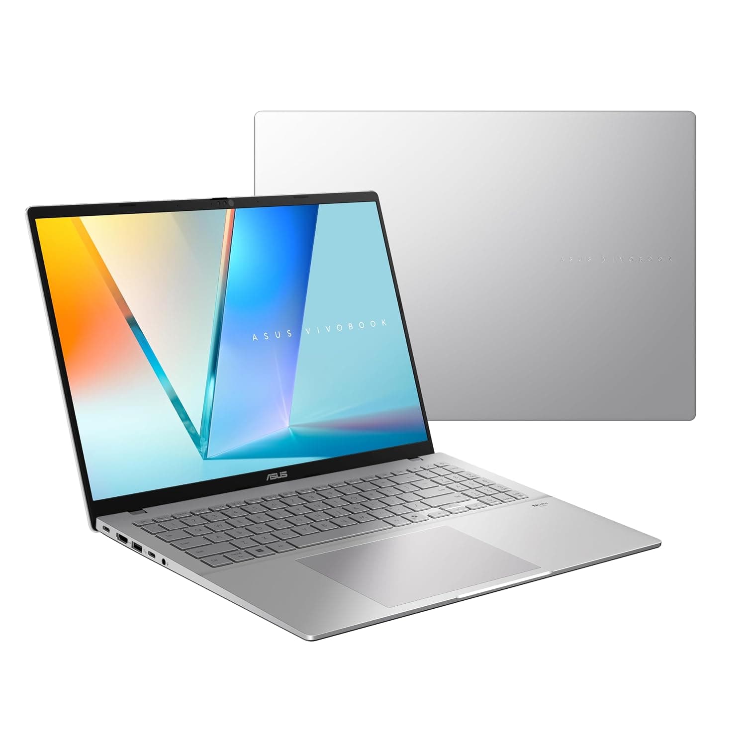 ASUS Vivobook S16 Laptop (2026), 16” 16:10 WUXGA Touch Display, Copilot+ PC, AMD Ryzen™ AI 7 445 Processor, AMD Radeon™ Graphics, 16 GB RAM, 1TB SSD, Wi-Fi 6, Win11 Home, Cool Silver, M3607GA-AS76T