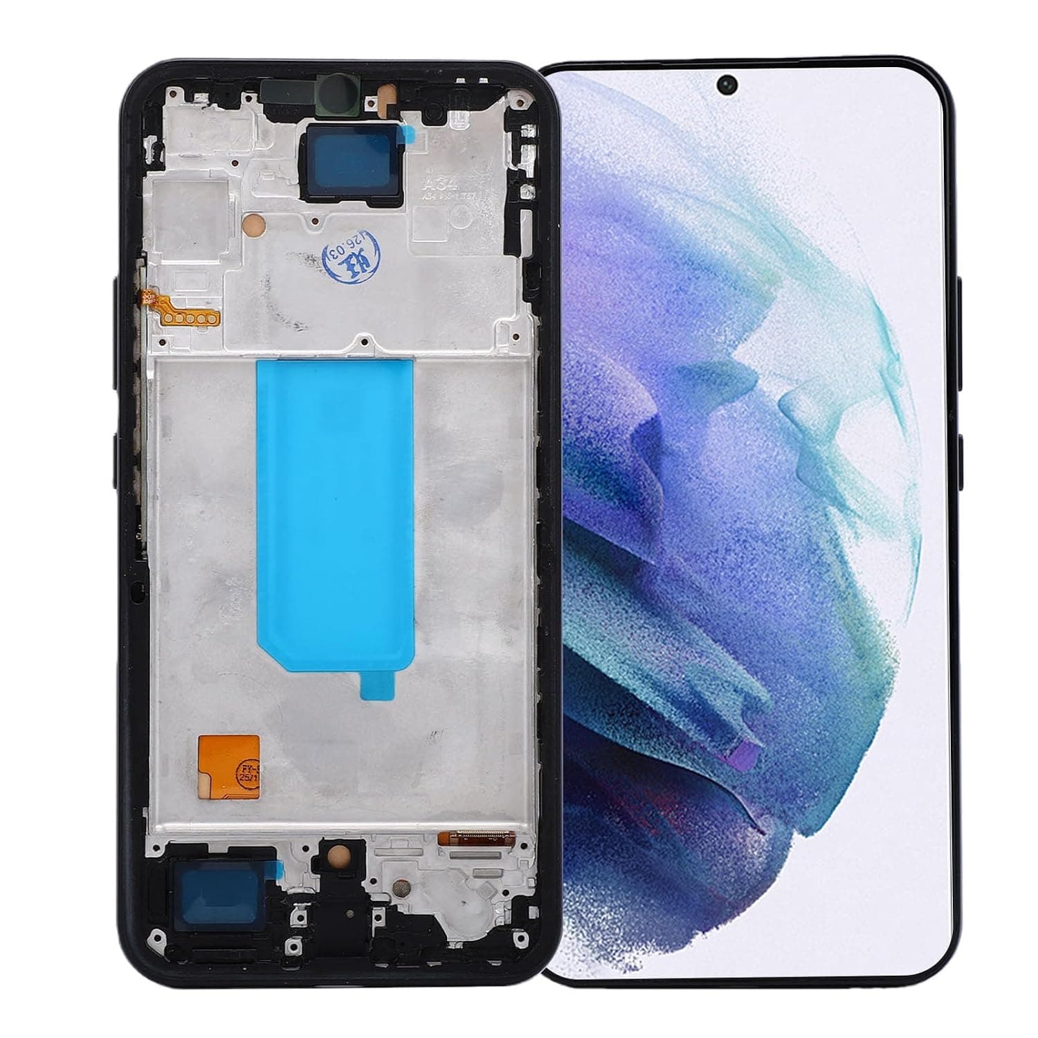 Mingzhe LCD Display Touch Digitizer Assembly Screen Replacement Display for A34 5G with Frame Black Bezel SM A346E A346W SM A346U A346V