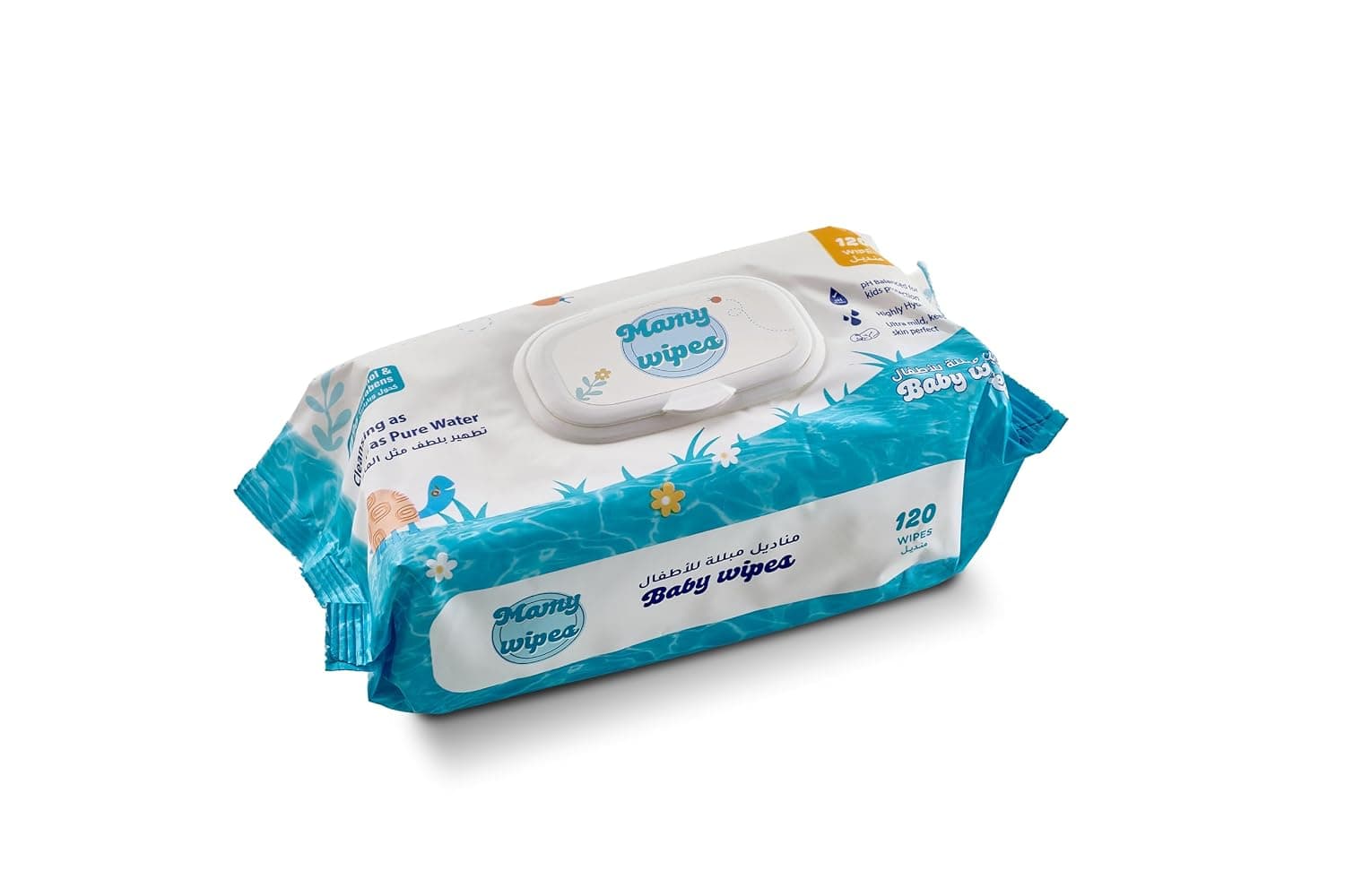 MAMY- BABY WIPES 120 SHEETS