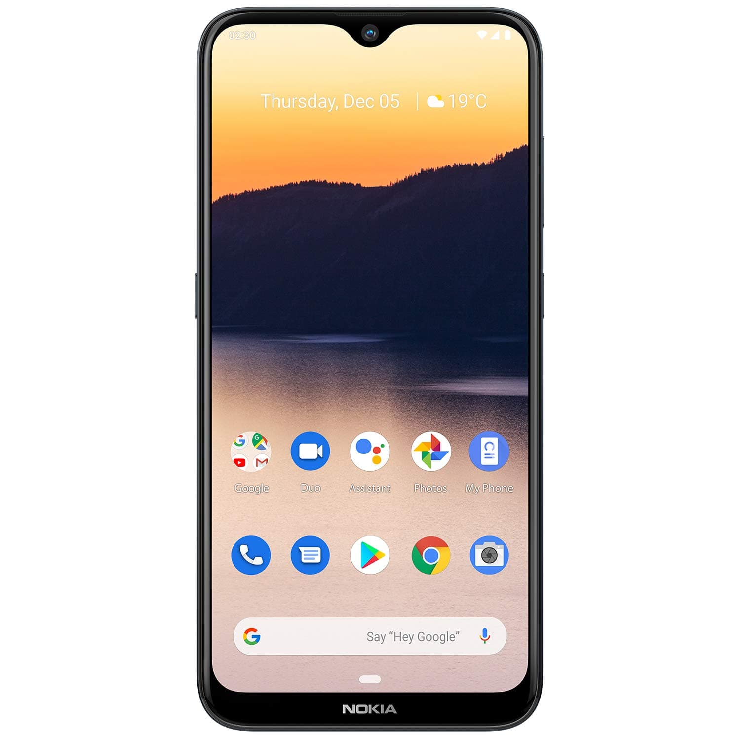 NOKIA 2.3 Android Smartphone Dual Sim,2GB RAM,32 GB Memory,6.2"HD+Screen +Free 16 GB Toshiba microSDHC UHS-1 Card,Face Unlock-Charcoal
