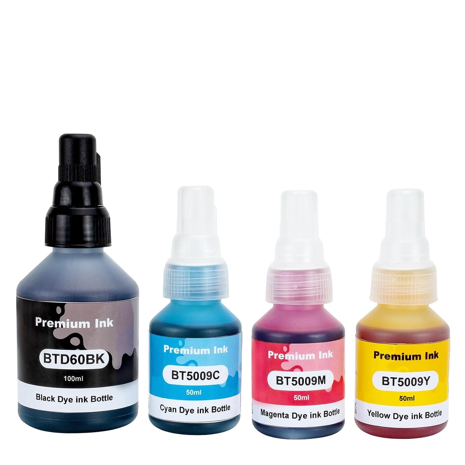 BTD60 BT5000 Ink Bottle for Brother DCP-T300 T310W T500W T520W T220 T226 T710W T700W T420W T425W T426W T428W T720DW T725DW T820DW T825DW MFC-T800W T810W T910DW T920DW T925DW T4500DW HL-T4000DW