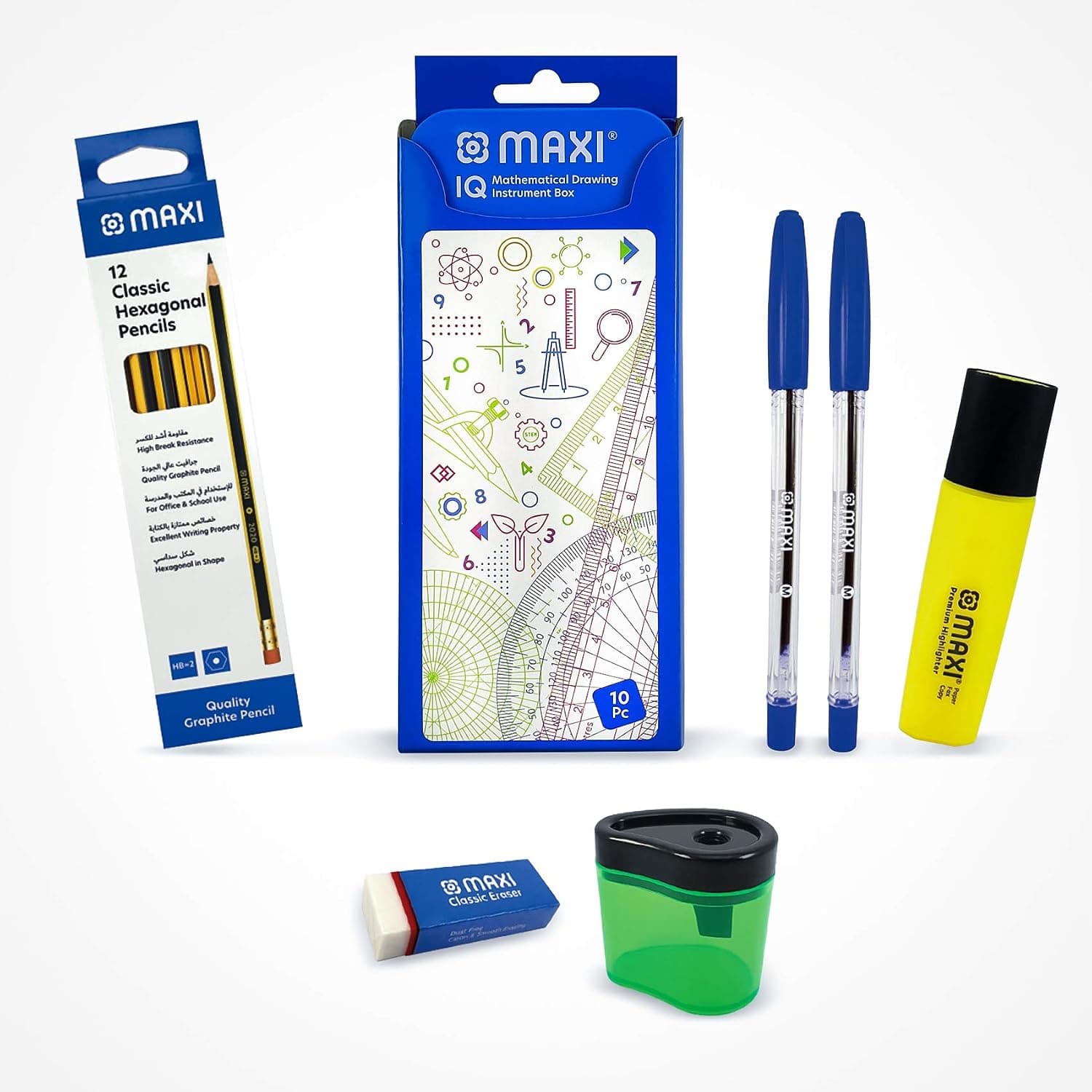 MAXI SCHOOL STATIONERY WRITING KIT