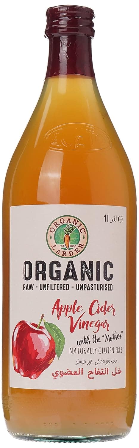 Organic Larder Apple Cider Vinegar, 1 Ltr, Clear