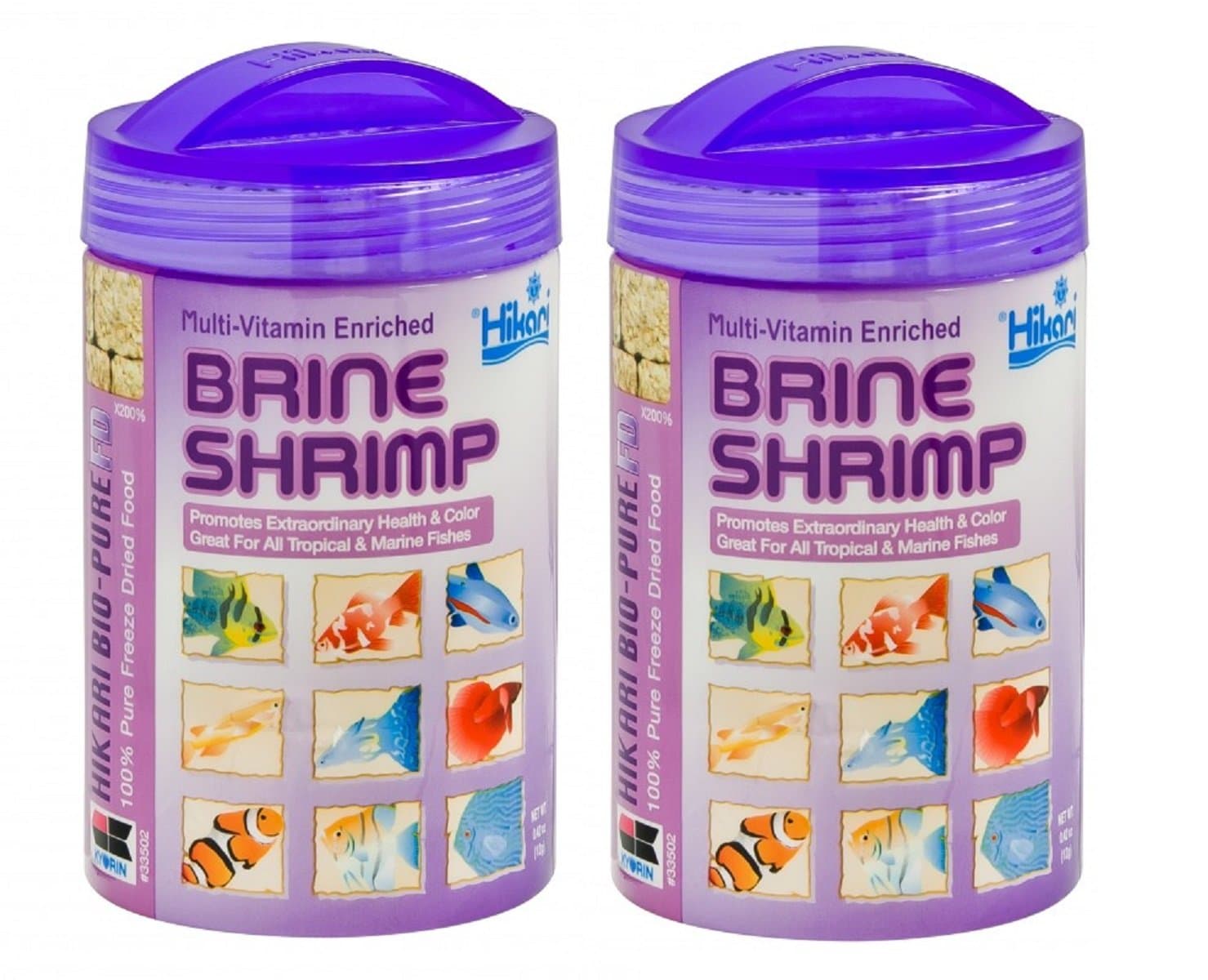 Brine Shrimp Fish Food [Set of 2] Size: 0.42 Ounce