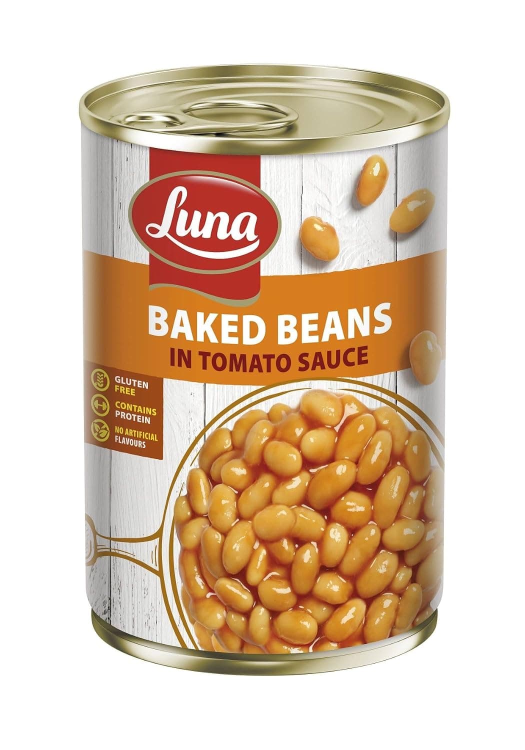 Luna Baked Beans In Tomato Sauce, 380 g