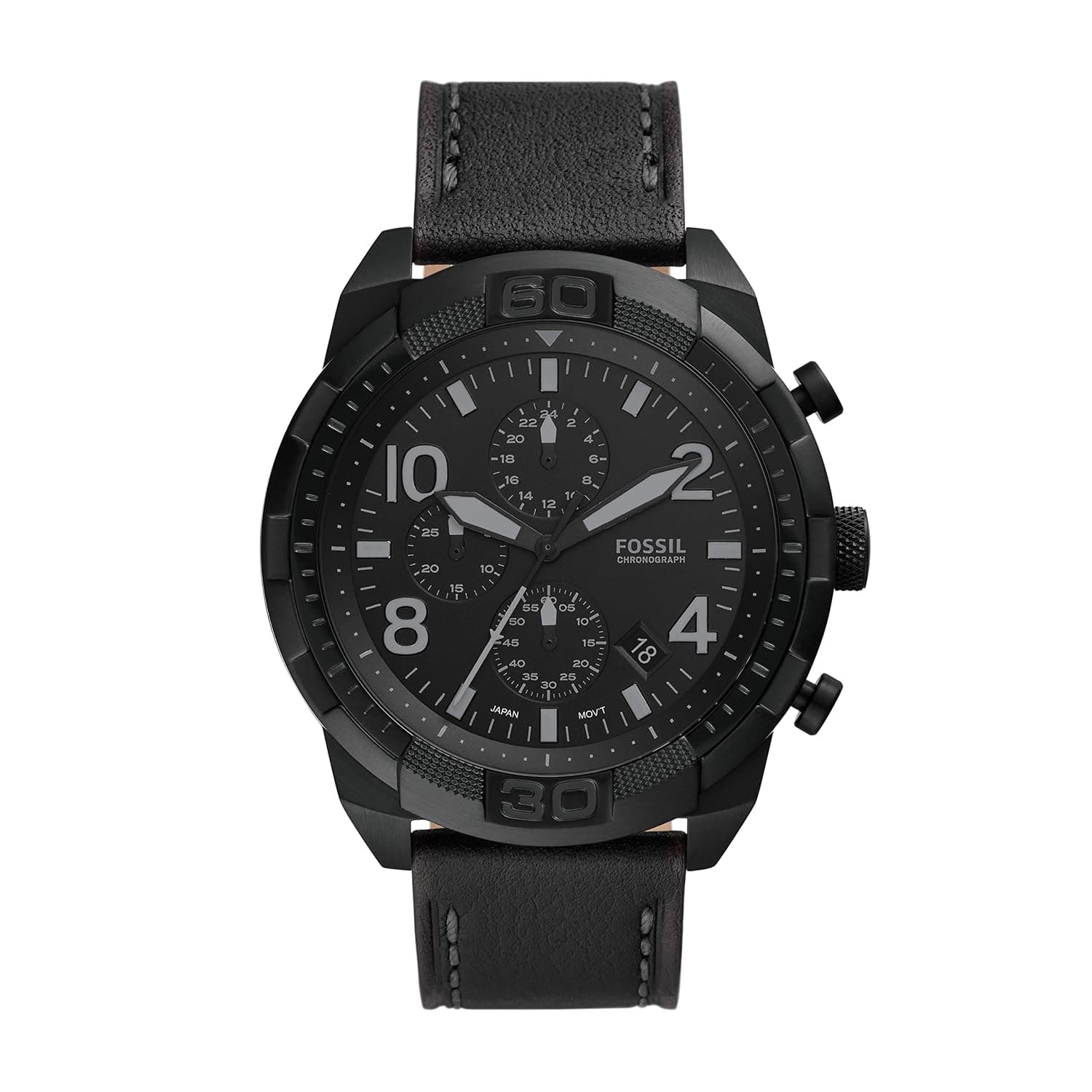 Fossil Men's Bronson Stainless Steel Quartz Dress Chronograph Watch