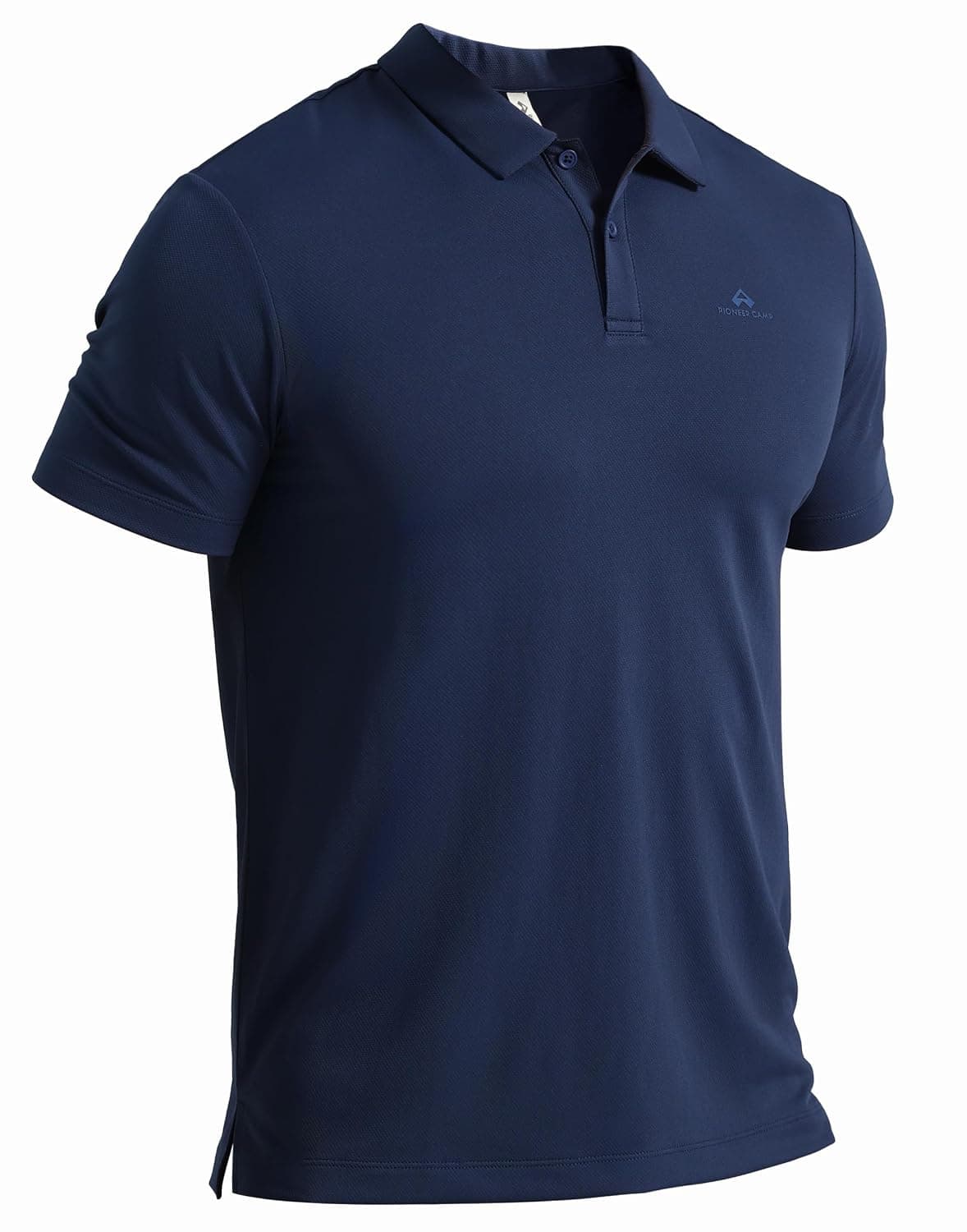 Pioneer Camp Men's Golf Shirt UPF 50+ Quick Dry Polo Shirts Short Sleeve Moisture Wicking Performance Tees Collar Work Shirts