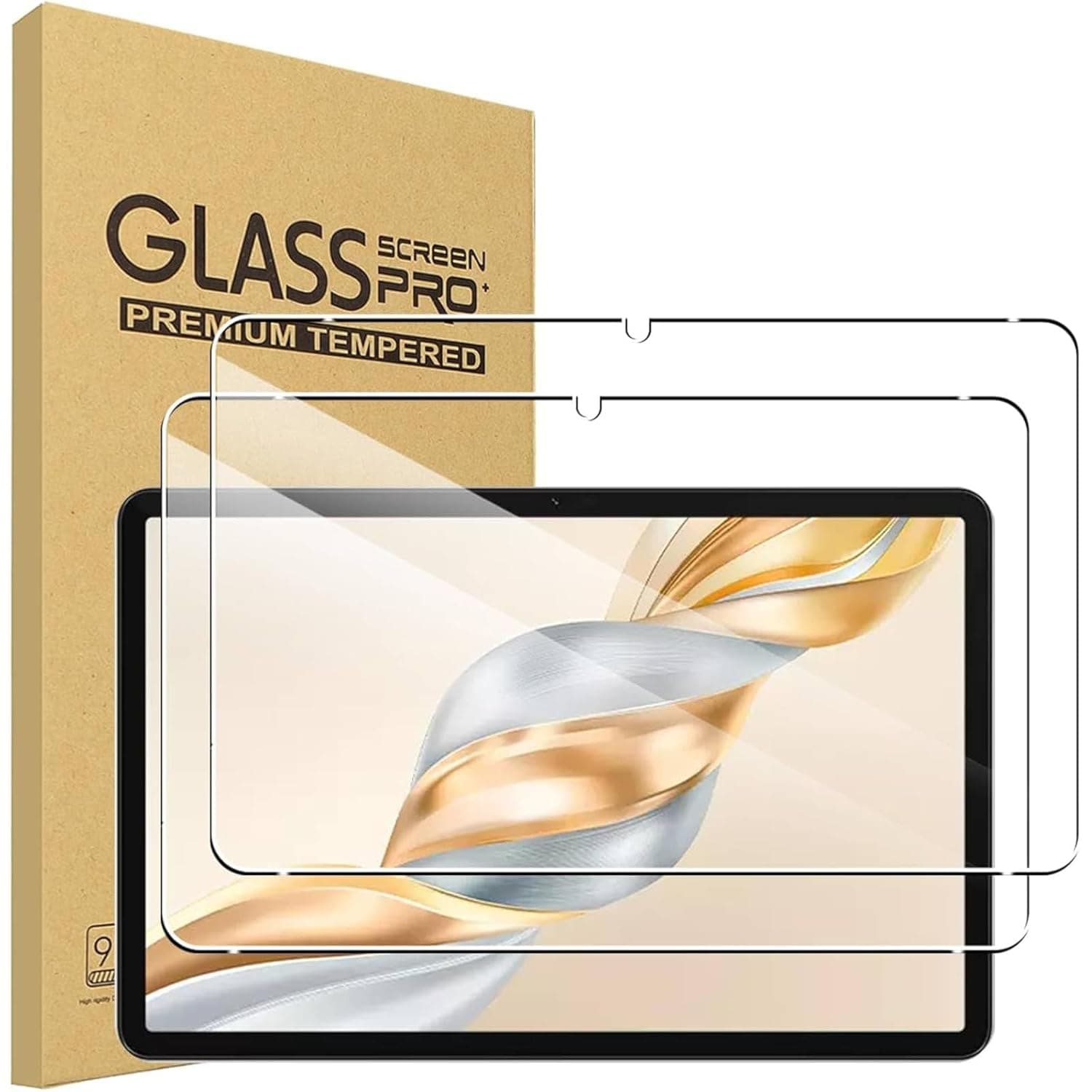 واقي شاشة من فورتبولي لهونر باد X9a 11.5 بوصة 2025 من الزجاج المقسى عدد 2 صلابة 9H مقاوم للخدش و الصدمات و الفقاعات