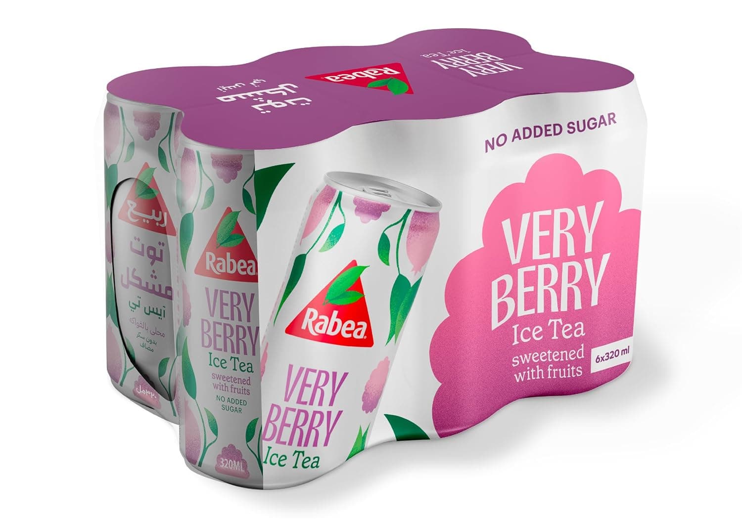 Rabea Ice Tea Very Berry Multipack, 6 x 320 ml